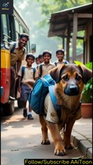 Poor Puppy Worked in Burning Fields to Go to School 😭💔→🏫 | Heart-Touching Story