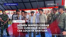 Momen Wapres Gibran dan Gubernur Bobby Cek Logistik Bantuan Korban Banjir Sumatera