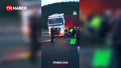 Yolcu otobüsü tıra çarptı: Osmaniye'de katliam gibi kazada 6 can kaybı