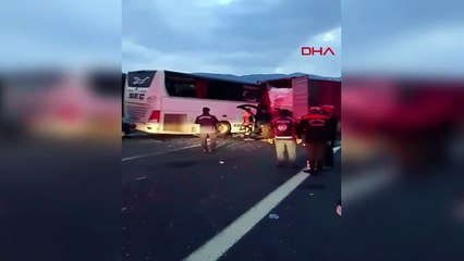 Osmaniye’de feci kaza: Yolcu otobüsü TIR’a çarptı! 7 ölü, 11 yaralı