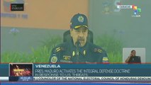 VENEZUELA l Pres. Maduro activates 'integral defense doctrine' in response to U.S threats