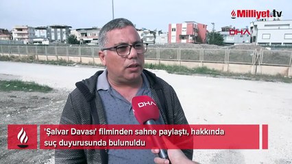 'Şalvar Davası' filminden sahne paylaştı; hakkında suç duyurusunda bulunuldu