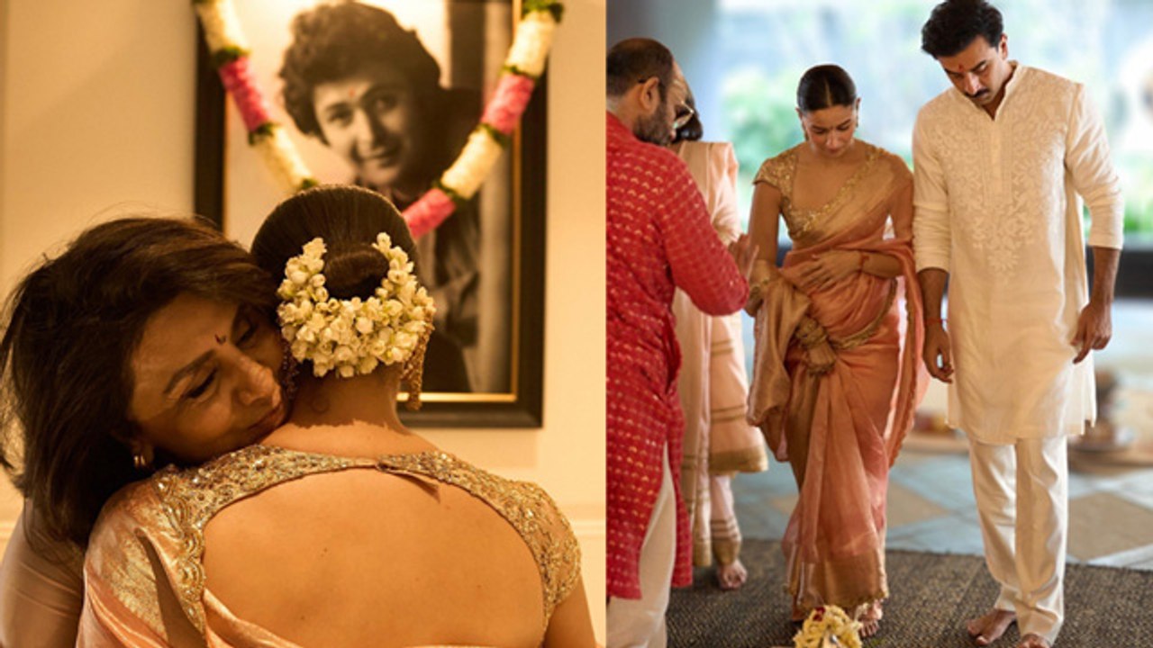 Alia Bhatt Ranbir Kapoor New House Griha Pravesh Inside Photo Video, Neetu Emotional...| Boldsky