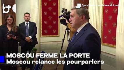 Moscou «ferme la porte» à l'UE : plus de dialogue avec Bruxelles, OK aux négociations avec les USA !