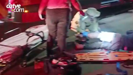 Colisão deixa motociclista gravemente ferido em Cascavel