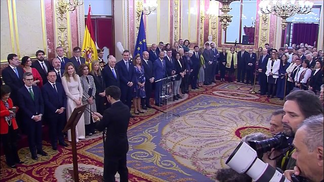 El Parlamento celebra la Constitución de 1978 en un clima de crispación política