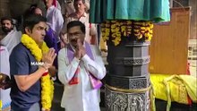 Indian cricket Team Head Coach Gautam Gambhir Visits Simhachalam Temple in Vizag