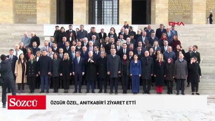 Özgür Özel, Anıtkabir ziyaret etti