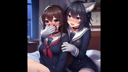 Monster Girl Academy: Put to Sleep by Werewolf Girl [handgag] [breathplay]