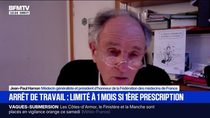 Limitation des arrêts de travail: "Quel triste spectacle", réagit Jean-Paul Hamon de la Fédération des médecins de France