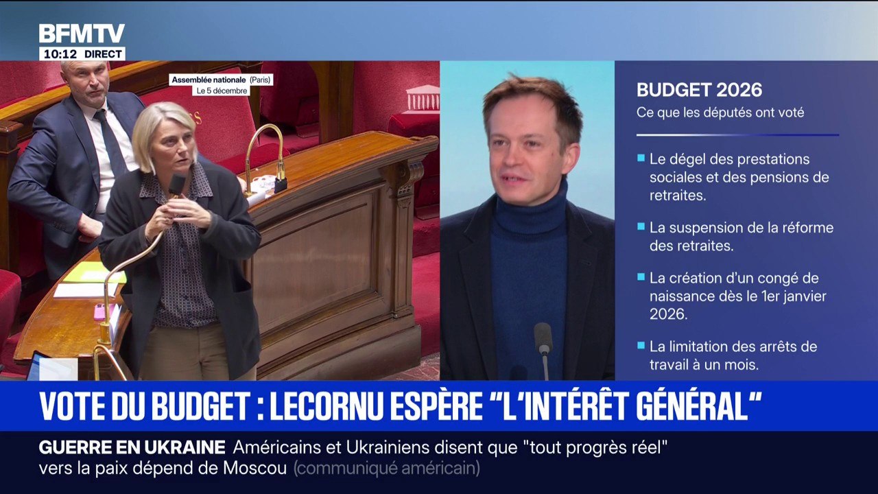 Vote du budget: "On va voir si les opinions des députés Horizons seront entendues", affirme Pierre-Yves Bournazel