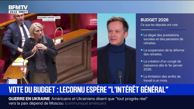 Vote du budget: On va voir si les opinions des députés Horizons seront entendues , affirme Pierre-Yves Bournazel