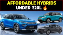 Top 5 Affordable Strong Hybrid Cars in India 2025! Under ₹20 Lakh - Maruti, Toyota, Honda