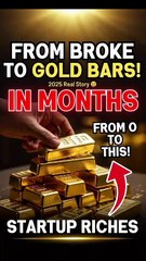 Started With $0 → Now Buying Real Gold Bars Every Month! (2025 Proof)
