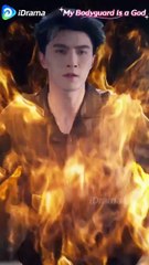 My Bodyguard Is a God： She Peeked in the Shower… At Midnight He Caught Fire—and She Was Gone