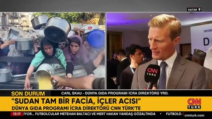 Dünya Gıda Programı İcra Direktörü CNN TÜRK'te: "Türkiye'nin rolü çok önemli"