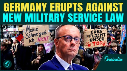 Germany BOILS! Massive Protests against Military Conscription Law| Merz prepares for War with Russia