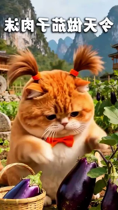 Cat cooking