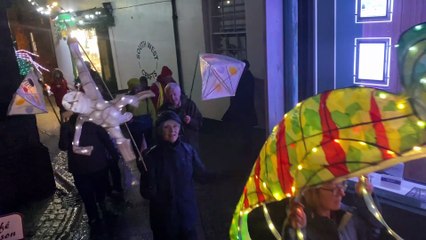 Tavistock Dickensian Evening lantern parade
