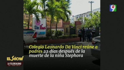 22 días depués de la muerte de la niña Stephora | El Show del Mediodía