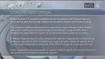 Comunicado del Real Madrid tras la sentencia del Tribunal Supremo sobre la comercialización centralizada de los derechos audiovisuales