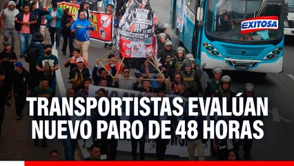 Gremio de Transporte Unido da plazo de una semana al Gobierno para medidas contra la extorsión o iniciará paro de 48 horas