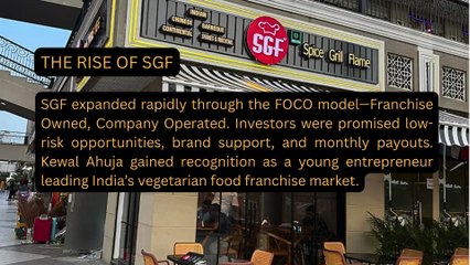 Analysis of SGF Franchise Disputes and Legal Proceedings Related to Kewal Ahuja