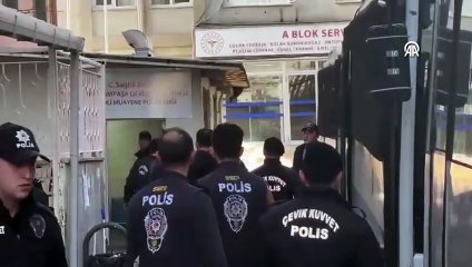"Futbolda bahis" soruşturması kapsamında gözaltına alınan 38 şüpheli sağlık kontrolünden geçirildi