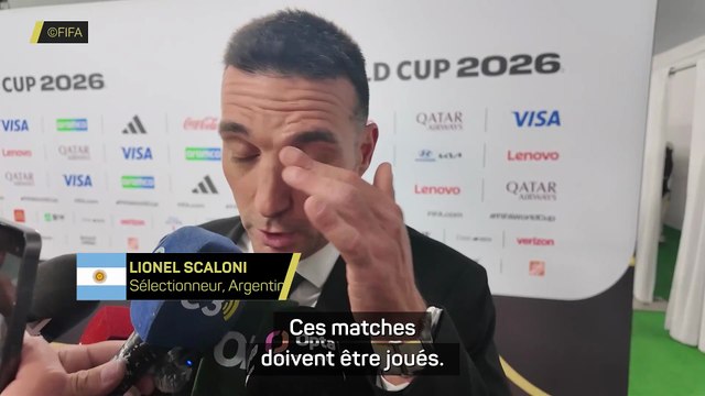 Scaloni : “La Jordanie ? Nous avons l’expérience de l’Arabie Saoudite”