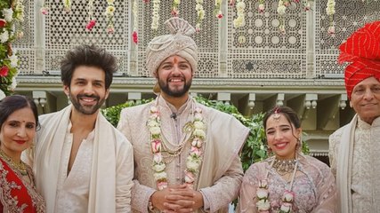 बहन की शादी में इमोशनल हुए Kartik Aryan