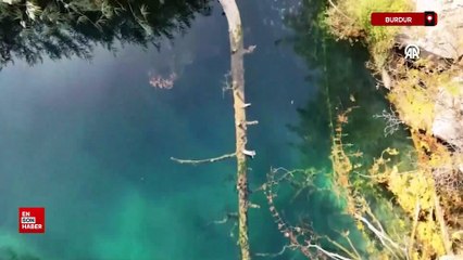 Burdur'da Karanlıkdere Kanyonu doğa ve macera tutkunlarını ağırlıyor