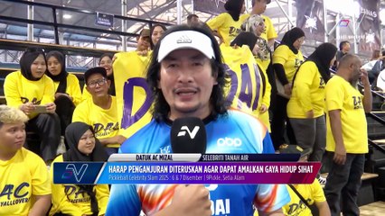 AC Mizal pasang impian bertarung dengan artis antarabangsa