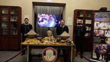 Mostra reperti archeologici: l'impegno culturale dei Carabinieri a tutela del territorio