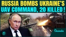 VIDEO: Russia’s KINZHAL Missile Strike WIPES-OUT Ukraine’s UAV Command in Kupyansk| 20 Troops KILLED