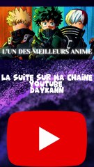 La vraie raison pour laquelle MHA est un chef-d’œuvre 💥 #anime  #myheroacademia #mha  #animeshorts