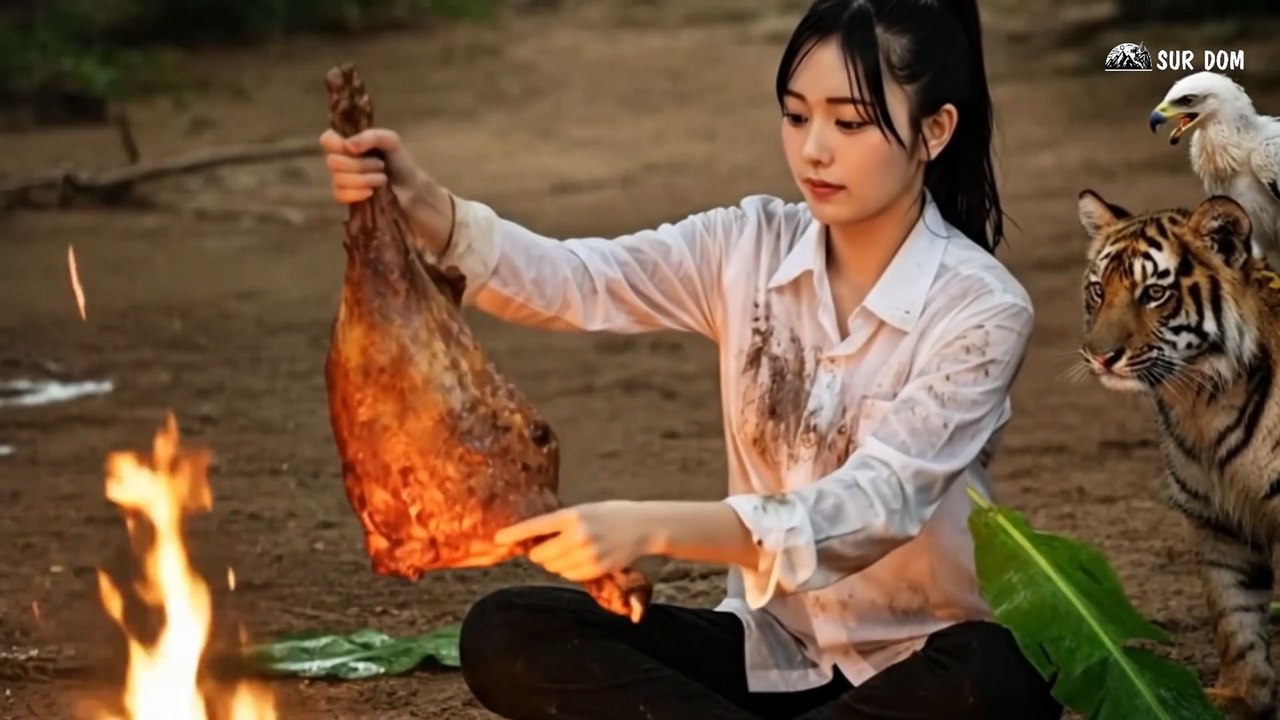 Part 54 - A Girl Alone Surviving In The Forest - Preparing to Escape the Forest via the Rive