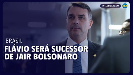 Flávio Bolsonaro afirma que seu pai o escolheu como seu sucessor político