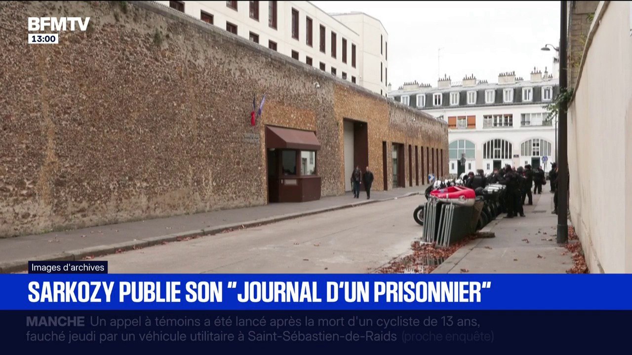 "Je priais": Nicolas Sarkozy sort son livre "Le journal d'un prisonnier" où il raconte ses trois semaines d'incarcération