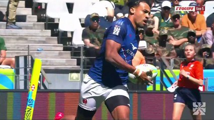 Combattifs, les Bleus s'inclinent face à l'Argentine - Rugby à 7