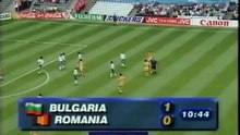 Bulgaria v Romania Group B 13-06-1996