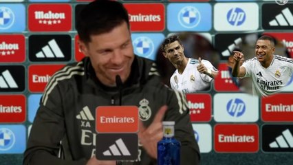 Xabi Alonso 'torea' a Miguel Ángel Toribio: "Mbappé es Mbappé... y Cristiano es Cristiano"