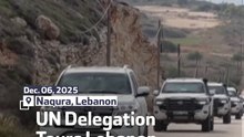 UN Delegation Tours Lebanon Border
