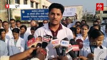 कांकेर मेडिकल कॉलेज के छात्रों ने काली पट्टी लगाकर किया विरोध, PG सीटों के आवंटन की नई पॉलिसी वापस लेने की मांग