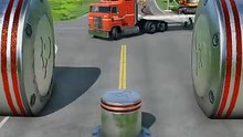 Realistic BeamNG Drive car crash physics. Watch in