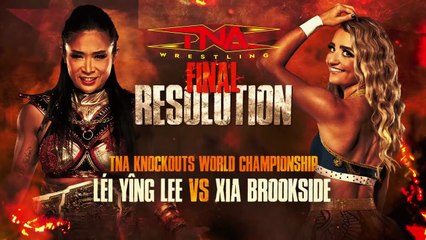 TNA Final Resolution _Dec 05, 2025 - Lei Ying Lee Vs Xia Brookside _TNA Knockouts World Championship Match