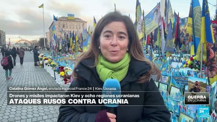 Informe desde Kiev: Rusia lanza drones y misiles contra Ucrania y afecta infraestructura energética