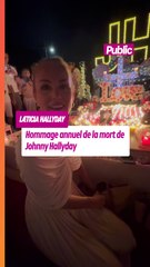 Laeticia Hallyday rend hommage à Johnny, huit ans après sa mort
