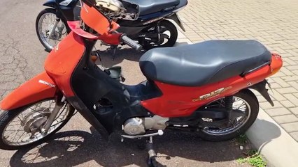 Mãe e filho ficam feridos em acidente no Bairro Brasília, em Cascavel