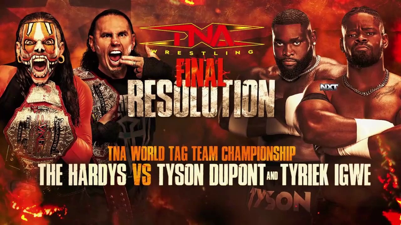 TNA Final Resolution _Dec 05, 2025 - Hardy Boyz vs Tyson Dupont & Tyriek Igwe _TNA World Tag Team Championship Match
