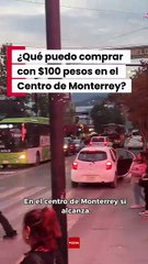 ¿Qué regalos de Navidad puedes comprar con 100 pesos en el Centro de Monterrey?